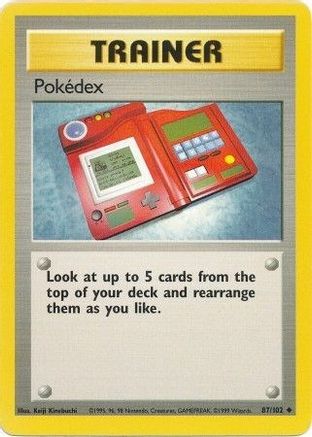Pokedex 087/102 Base Set - Uncommon
