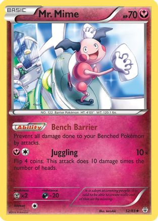 Mr. Mime 052/83 Generations - Uncommon