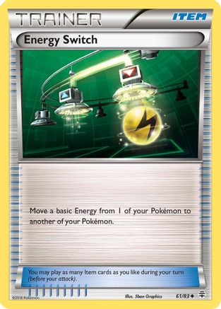 Energy Switch 061/83 - Reverse Holofoil Generations - Uncommon