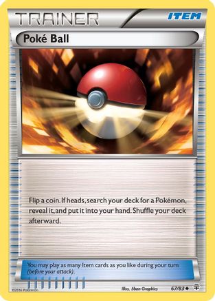 Poke Ball 067/83 Generations - Uncommon