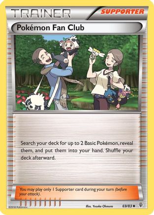 Pokemon Fan Club 069/83 Generations - Uncommon