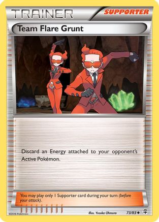 Team Flare Grunt 073/83 Generations - Uncommon