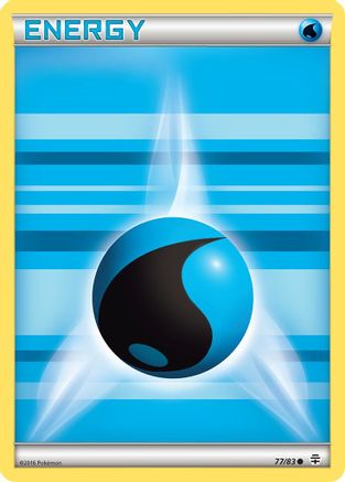 Water Energy 077/83 - Reverse Holofoil Generations - Common