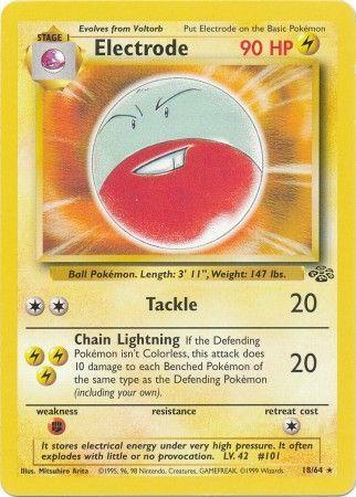 Electrode (18) 018/64 - Unlimited Jungle - Rare