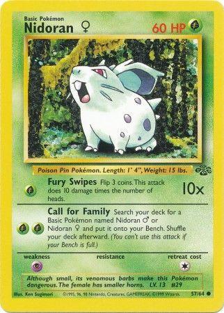 Nidoran F 057/64 - Unlimited Jungle - Common