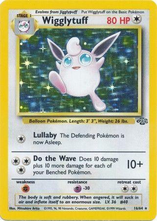 Wigglytuff (16) 016/64 - Unlimited Holofoil Jungle - Holo Rare