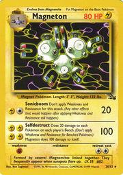 Magneton (11) 011/62 - Unlimited Holofoil Fossil - Holo Rare
