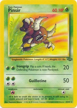 Pinsir (25) 025/64 - Unlimited Jungle - Rare