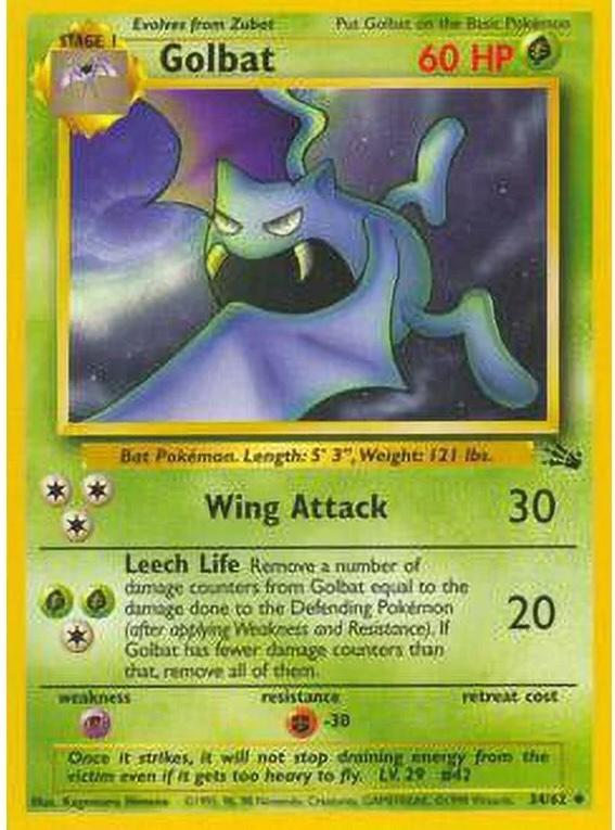 Golbat 034/62 - Unlimited Fossil - Uncommon