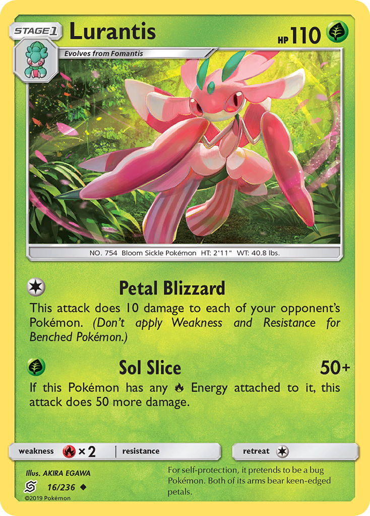 Lurantis 016/236 SM Unified Minds - Uncommon