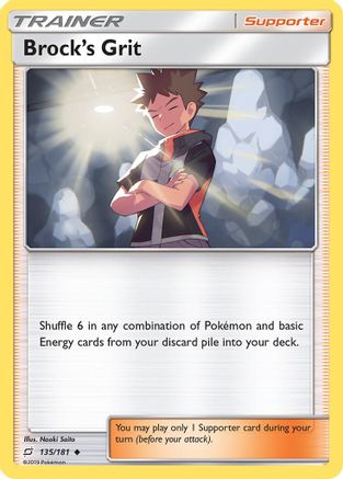 Brock's Grit 135/181 SM Team Up - Uncommon