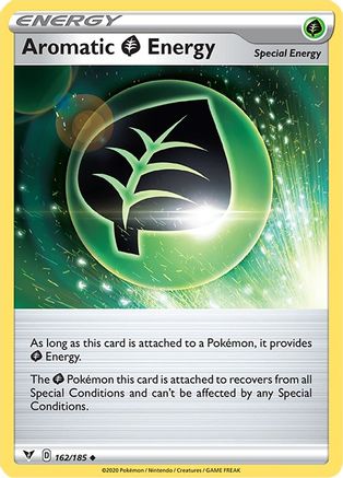 Aromatic Grass Energy 162/185 SWSH04 Vivid Voltage - Uncommon