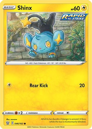 Shinx 046/163 SWSH05 Battle Styles - Common