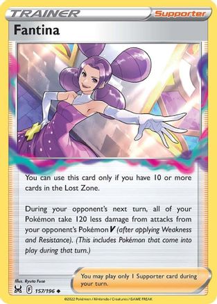 Fantina 157/196 SWSH11 Lost Origin - Uncommon