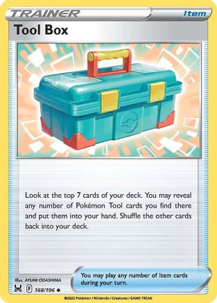 Tool Box 168/196 - Reverse Holofoil SWSH11 Lost Origin - Uncommon