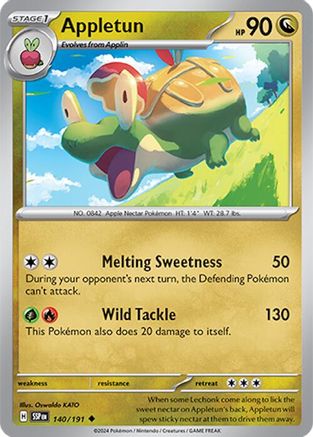 Appletun 140/191 SV08 Surging Sparks - Uncommon