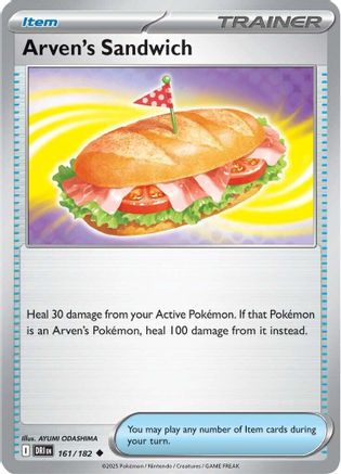 Arven's Sandwich 161/182 SV10 Destined Rivals - Uncommon