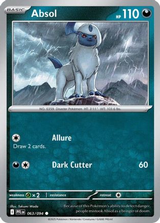 Absol 063/094 ME02 Phantasmal Flames - Common