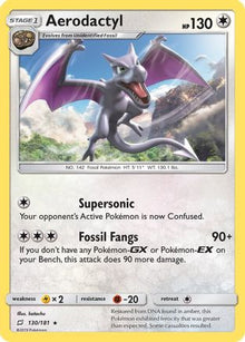 Aerodactyl 130/181  SM  Team Up - Rare