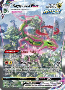 Rayquaza VMAX (Alternate Art Secret) 218/203  - Holofoil SWSH07 Evolving Skies - Secret Rare