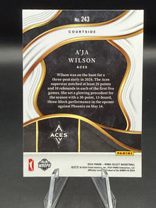 A'ja Wilson 2024 Select WNBA #243 Courtside - Las Vegas Aces [BLISS]