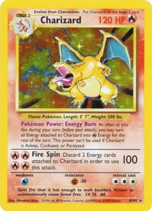 Charizard 004/102  - Holofoil Base Set - Holo Rare