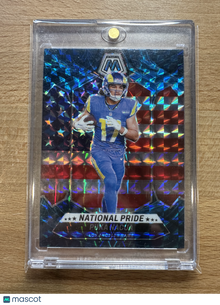 Puka Nacua 2024 Panini Mosaic National Pride #264 Genesis - Case Hit Rams