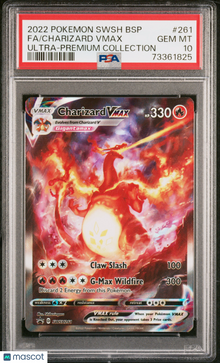 Charizard VMAX #261 - 2022 Pokemon SWSH Black Star Promo - PSA 10